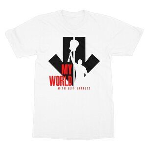 My World With Jeff Jarrett T-Shirt Wrestling Fan Graphic Tee 84